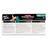 Make N Bake Polymer Clay Signature 400g (14.1oz) - Teal Mont Marte