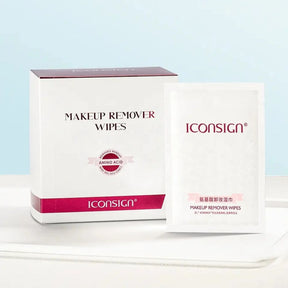 Makeup Remover Wipes 30pcs - Pure Cotton, Gentle & Travel-Friendly ICONSIGN - Glowish