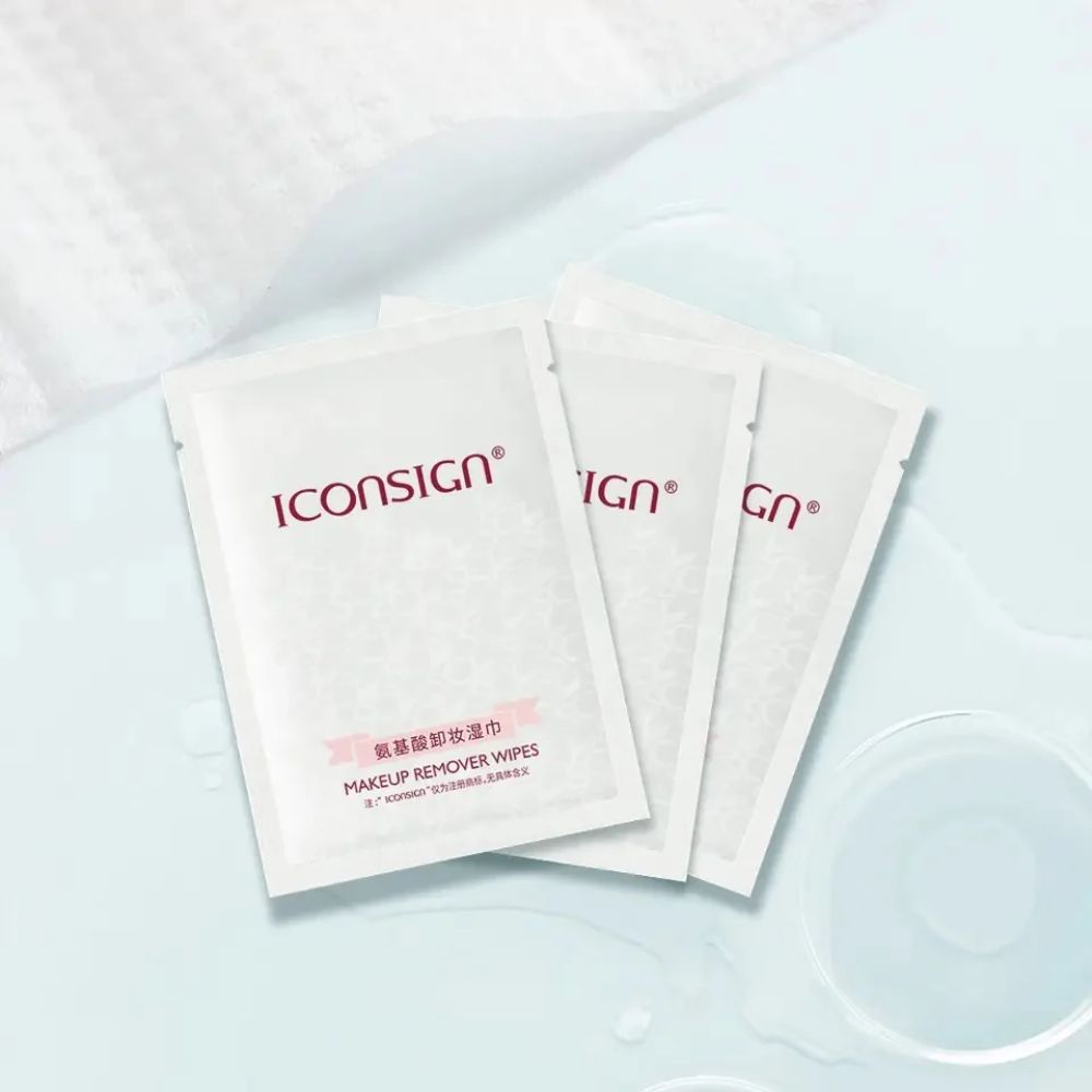 Makeup Remover Wipes 30pcs – Pure Cotton, Gentle & Travel-Friendly ICONSIGN