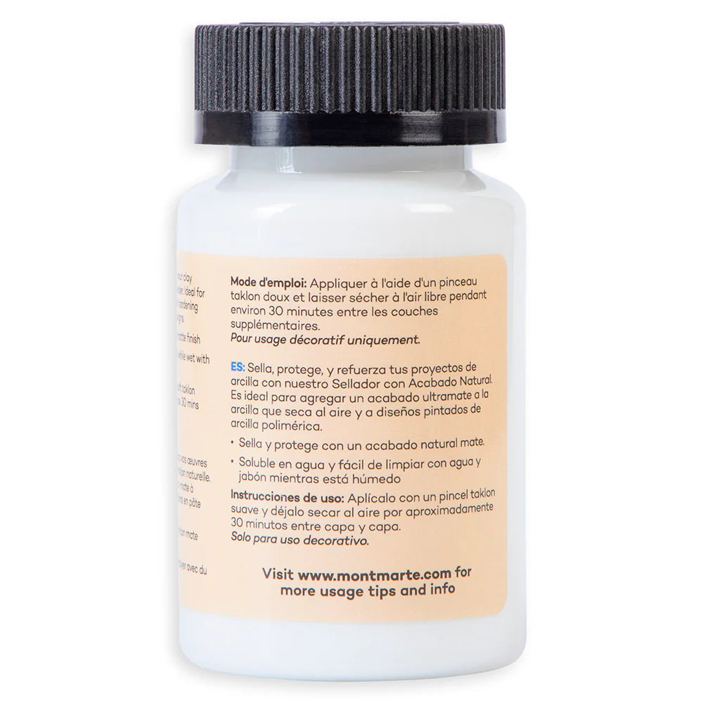 Mont Marte Natural finish Clay Sealer - 120ml
