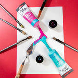 Mont Marte Studio Acrylic Paint Tube 75ml - Cerise