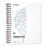 Ohuhu Marker Pad 5.5x8.5 Small 90LB 150GSM Bleedproof Double-Sided