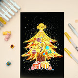 Ohuhu Gold Silver White Gel Pens: 12 Pack