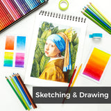 Ohuhu Halawa Series 72 Colours Oil-based Coloured Pencils