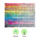 Ohuhu Honolulu B 320 Colours Dual Tip Alcohol Art Markers