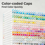 Ohuhu Honolulu B 320 Colours Dual Tip Alcohol Art Markers