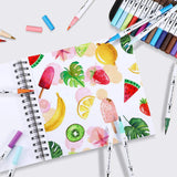 Ohuhu Marker Pad 8.9x8.3 Portable 120LB 200GSM Bleedproof