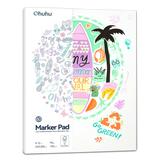 Ohuhu Marker Pad 9x12 120LB 200GSM Bleedproof Double-Sided