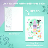 Ohuhu Marker Pad 9x12 120LB 200GSM Bleedproof Double-Sided