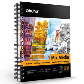 Ohuhu Mix Media Pad 10x7.6 FSC Certified - product image 1 - Glowish