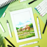 Ohuhu Oahu 80 Colours Dual Tip Alcohol Art Markers