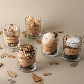 Scented Potpourri Dry Flowers Aroma Diffusers With Mini Spray - Glowish
