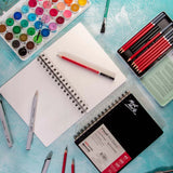 Visual Art Diary Spiral Bound White Paper A4 110gsm 120 Sheet - Mont Marte