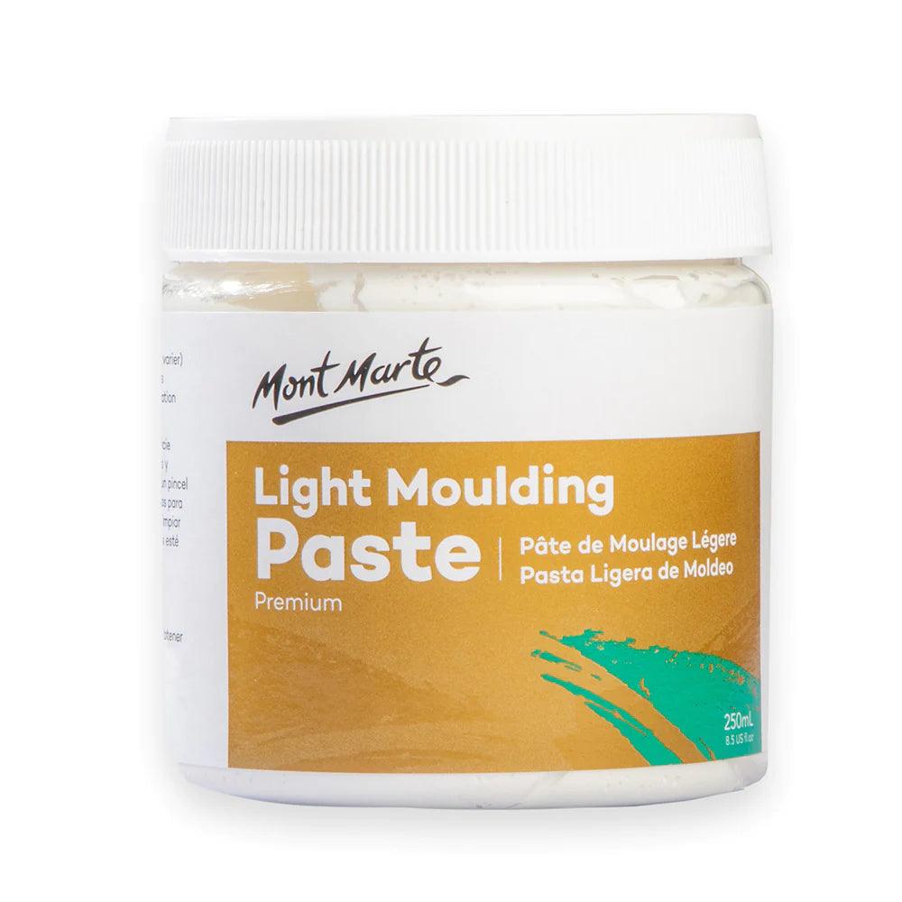 Acrylic Medium - Light Moulding Paste 250ml - Mont Marte - Glowish