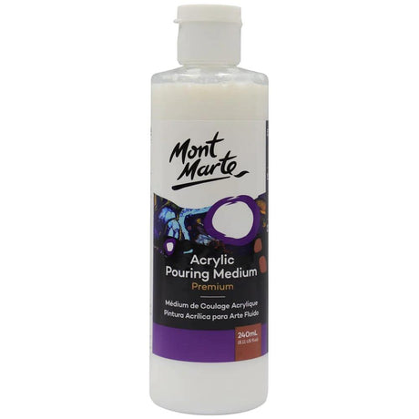 Acrylic Pouring Medium Premium 240ml - Mont Marte - Glowish