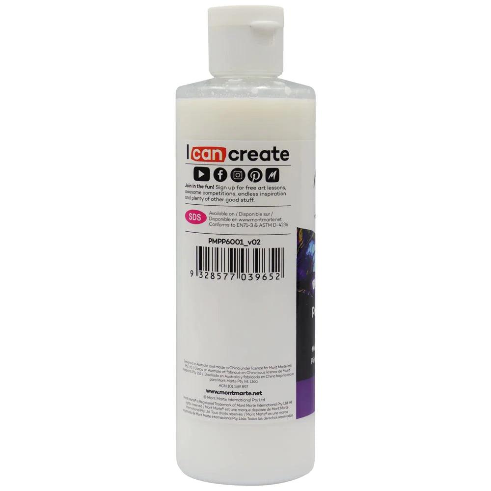 Acrylic Pouring Medium Premium 240ml - Mont Marte - Glowish