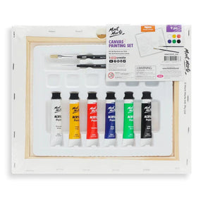 Canvas Painting Set 9pc - Pirates - Mont Marte - Glowish
