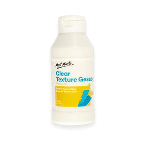 Clear Texture Gesso Premium 250ml (8.5oz) - Mont Marte - Glowish