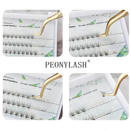 Eyelash Tweezers set - 6pcs - Glowish