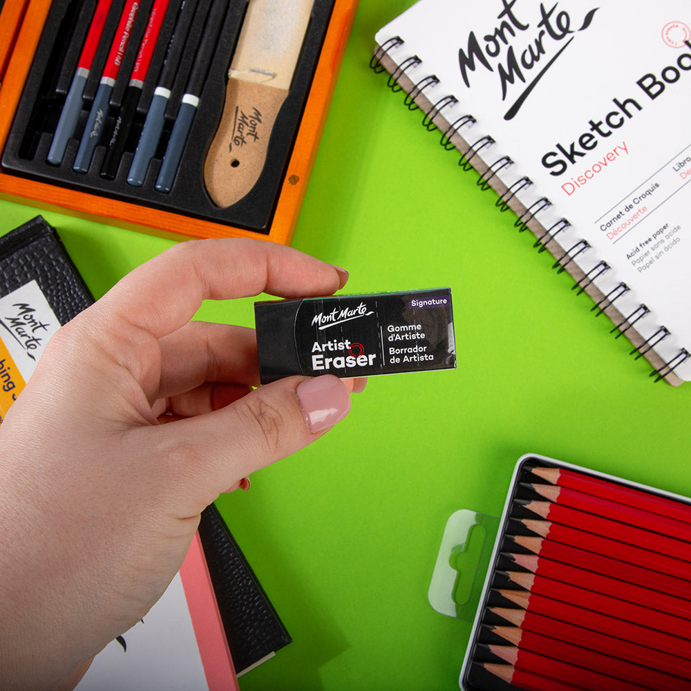 Mont Marte Artist Eraser 6cm Black MAXX0063 feature