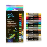 Metallic Oil Pastels Signature 12pc - Mont Marte