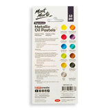 Metallic Oil Pastels Signature 12pc - Mont Marte - Art Supplies