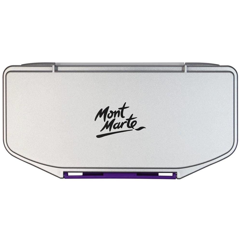 Mont Marte Airtight Watercolour Palette Premium 16 Slot Small - Glowish