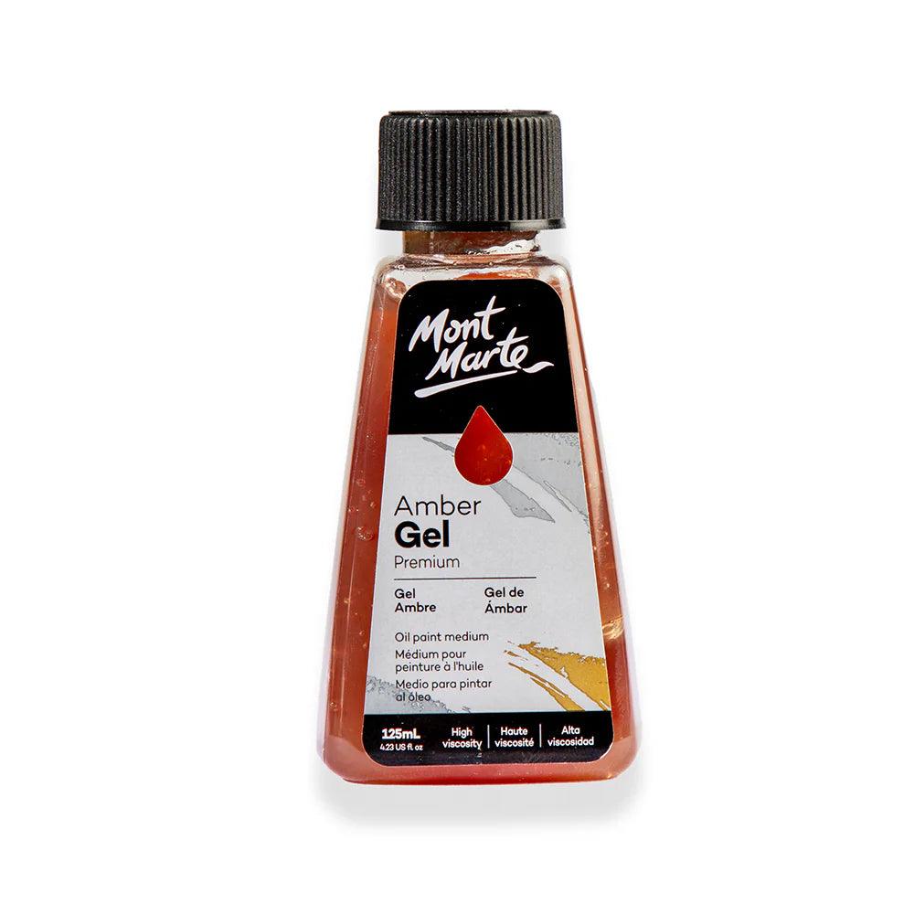 Mont Marte Oil Medium - Amber Gel Premium 125ml - Glowish