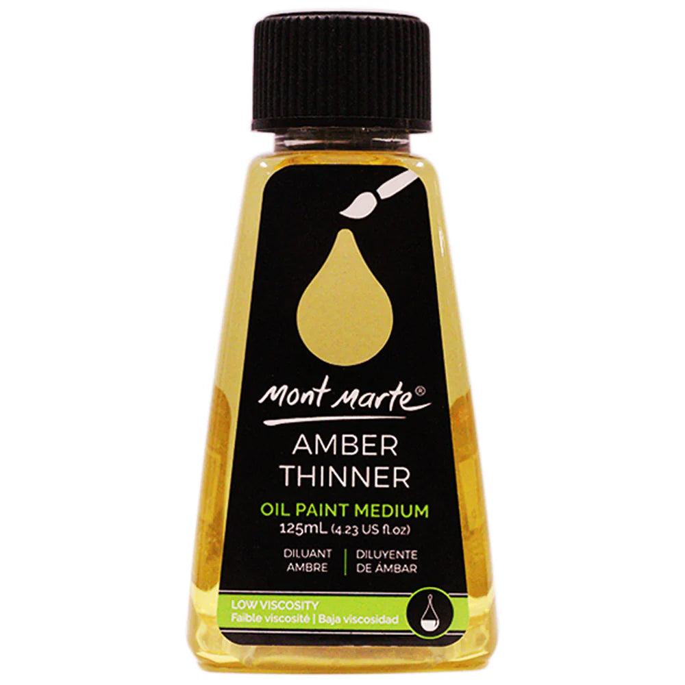 Mont Marte Oil Medium - Amber Thinner Premium 125ml - Glowish