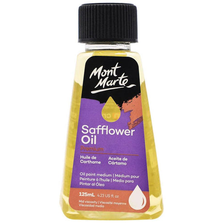 Mont Marte Oil Medium - Safflower Oil Premium 125ml - Glowish