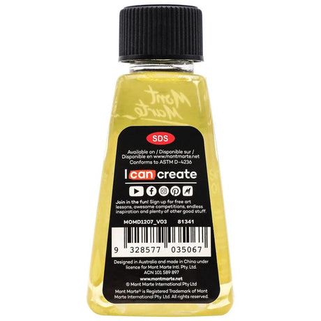 Mont Marte Oil Medium - Safflower Oil Premium 125ml - Glowish