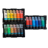 Mont Marte Acrylic Colour Paint Set 18pc x 75ml packaging detail