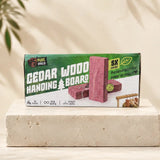 Pure Shield cedar hanging boards 5 pack studio image