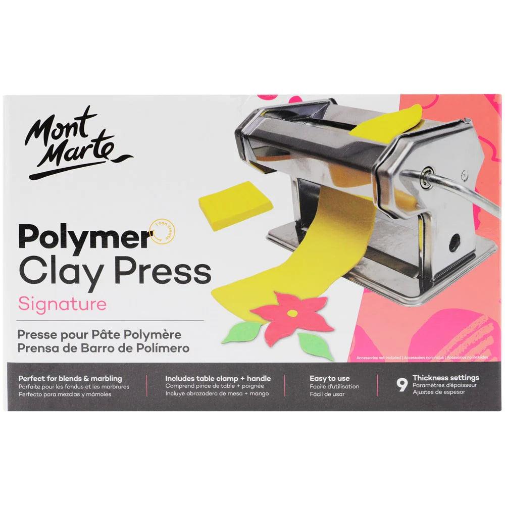 Polymer Clay Press Signature - Mont Marte - Glowish