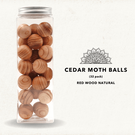Red Cedar Wood Balls - Moth Repellent