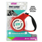 Retractable Dog Leash with Automatic Nylon Tap 2M - Glowish