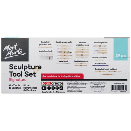 Sculpture Set 39pc - Mont Marte - Glowish