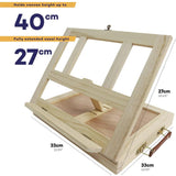 Table Easel with Drawer Signature - Mont Marte - Glowish