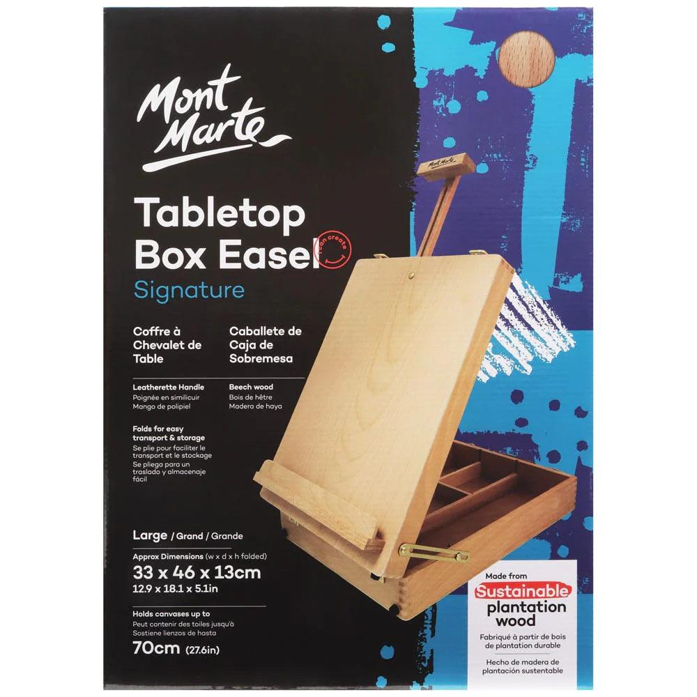 Tabletop Box Easel Signature - Large - Mont Marte - Glowish