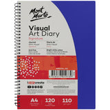 Visual Art Diary Signature A4 120 Pages 110gsm - Glowish