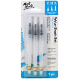 Water Brush Set Signature 3pc - Mont Marte - Glowish