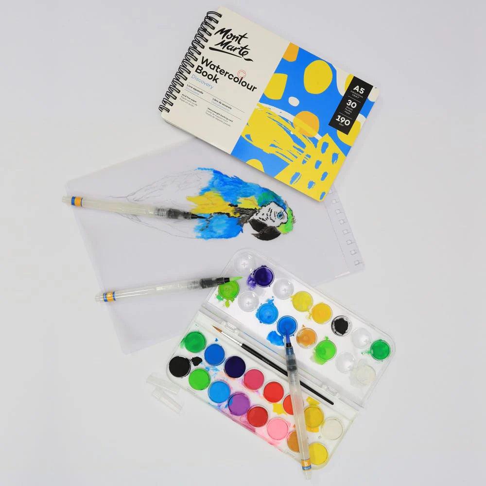 Water Brush Set Signature 3pc - Mont Marte - Glowish