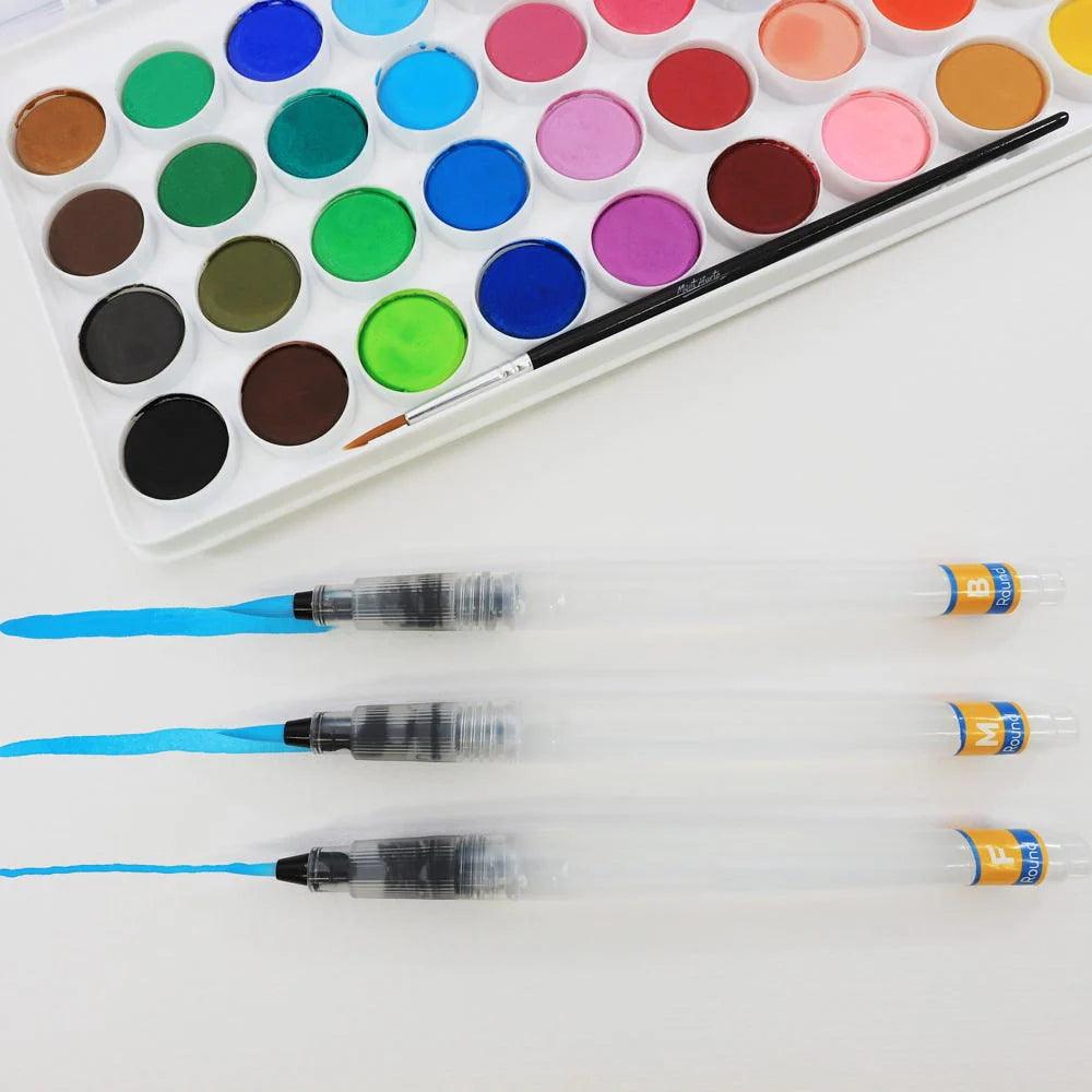 Water Brush Set Signature 3pc - Mont Marte - Glowish