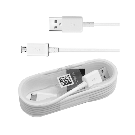 1.2m Fast Charging USB Micro Cable Compatible with Samsung Fast Charger - Glowish