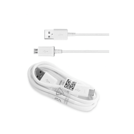 1.2m Fast Charging USB Micro Cable Compatible with Samsung Fast Charger - Glowish