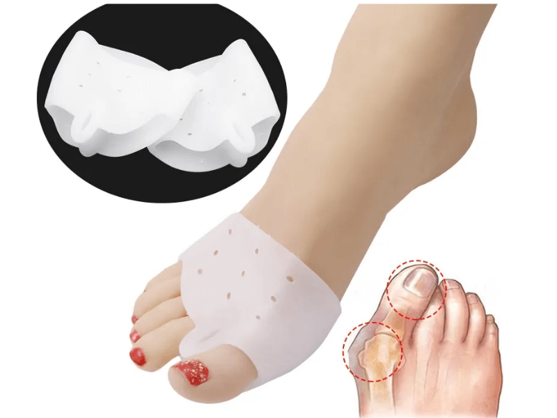 1 Pair Forefoot Toe Pad - Glowish