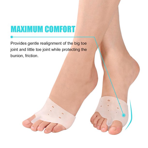 1 Pair Forefoot Toe Pad - Glowish