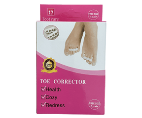 1 pair Hammer Toe Corrector (White) - Glowish