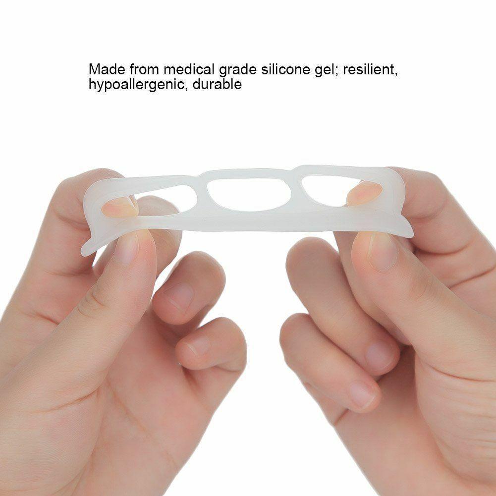 1 pair Hammer Toe Corrector (White) - Glowish
