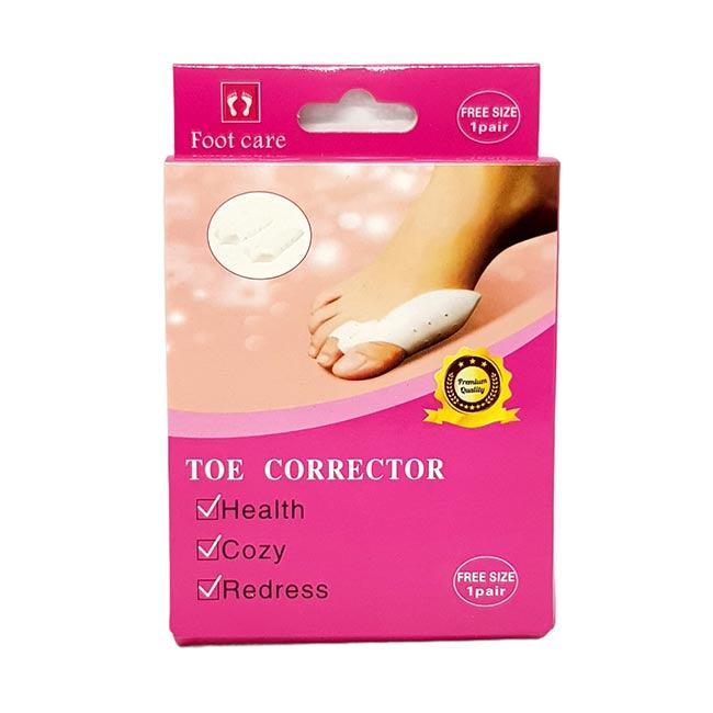 1 pair Toe Corrector Valgus Bunion Corrector (White) - Glowish